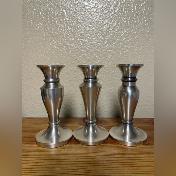 Restoration Hardware Art 3 Candle Holders Made In India Poshmark